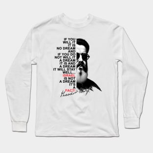 Theodor Herzl Long Sleeve T-Shirt